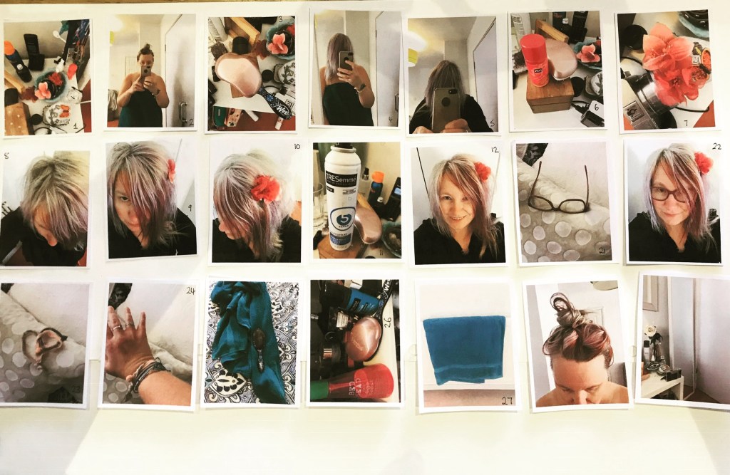 Collage Self Portraits